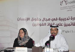 بدء دورة "إنفاذ القوانين" باللجنة الوطنية لحقوق الإنسان