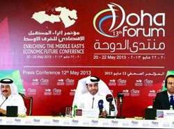 اللجنة تشارك في فعاليات الجلسة السابعة ل "منتدى الدوحة الثالث