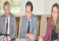 November 17, 13: the NHRC SECRETARY GENERAL met a SWISS DELEGATION