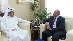 دكتور المري يلتقي القائم بالأعمال السوداني 