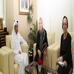 د. المري يجتمع بنائب رئيس البرلمان الألماني