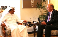 Dr. Al Marri Met UK Secretary of State for Justice