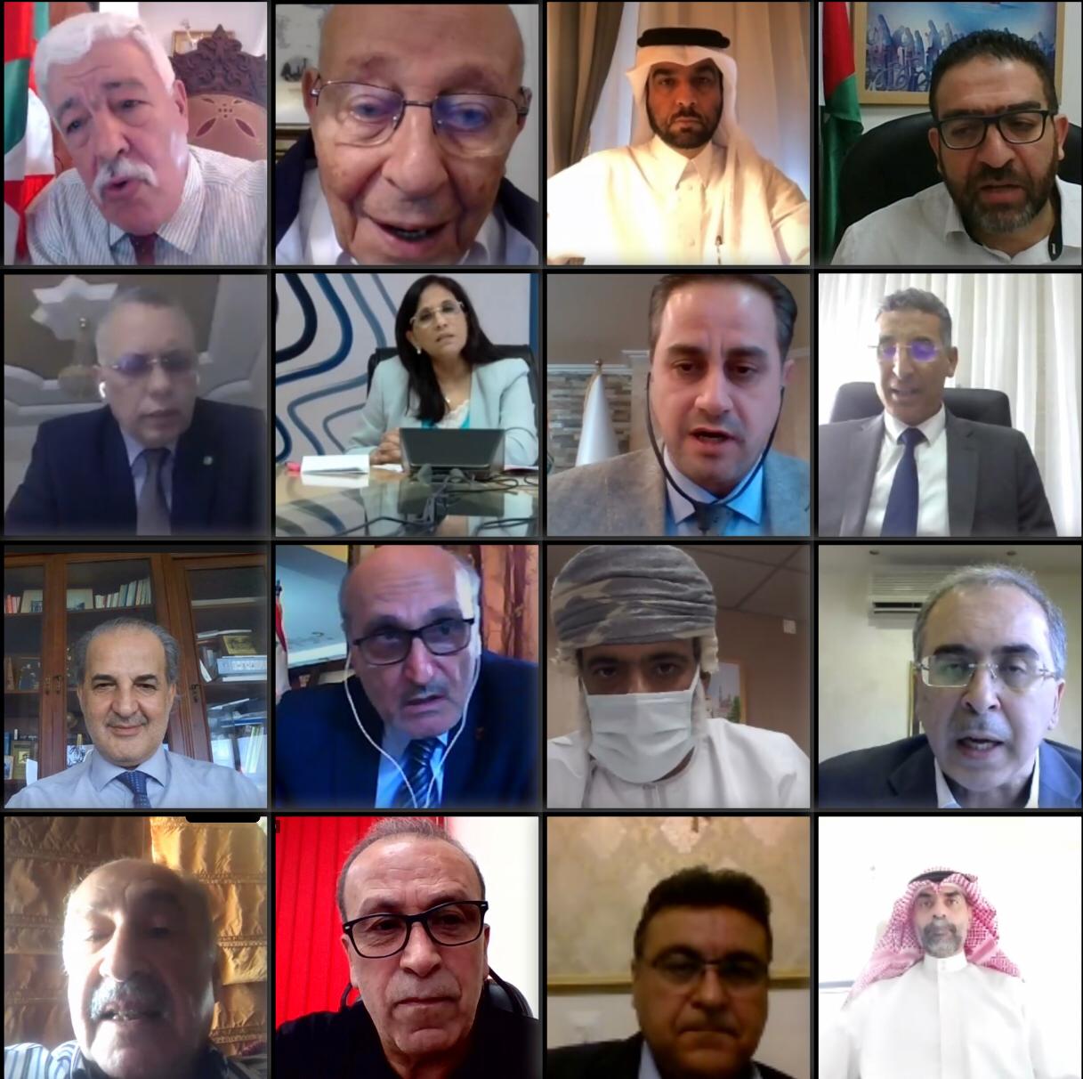 خبر الاجتماع الطارئ للشبكة العربية
