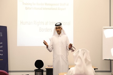 تواصل تدريب اللجنة الوطنية بالتعاون مع مطار حمد للأسبوع الثالث استعداداً للمونديال