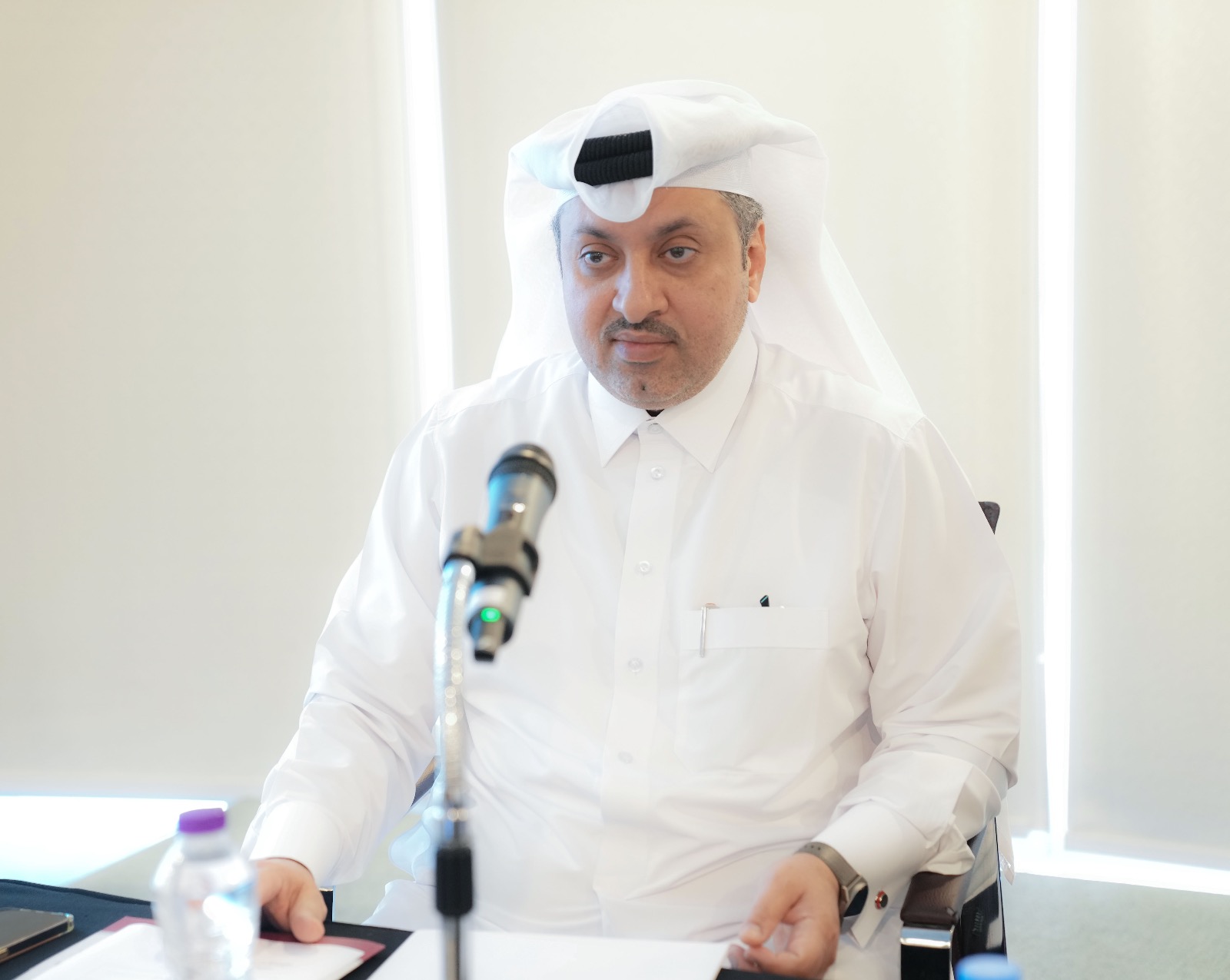 إصدارات تناسب جميع فئات المجتمع .. وإقبال على ركن التلوين  "حقوق الإنسان" تواصل توعية الجماهير في جناحها بمعرض الدوحة للكتاب