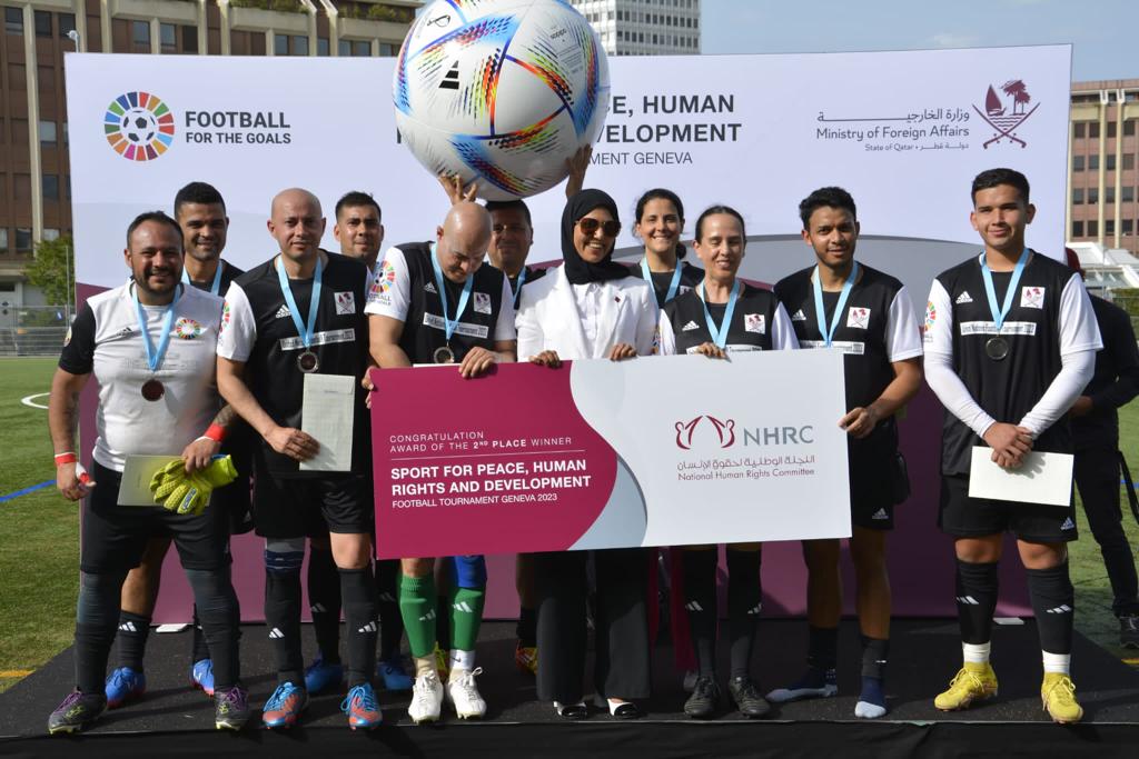 بعد نجاح النسخة السابقة تحت شعار "الطريق إلى كأس العالم" اللجنة الوطنية لحقوق الإنسان تتبنى تنظيم بطولة الأمم المتحدة لكرة القدم