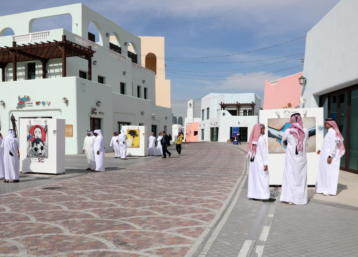 بالتزامن مع إقامة بطولة كأس آسيا .. اللجنة الوطنية لحقوق الإنسان تفتتح معرض "حقوق الإنسان وكرة القدم" بميناء الدوحة القديم